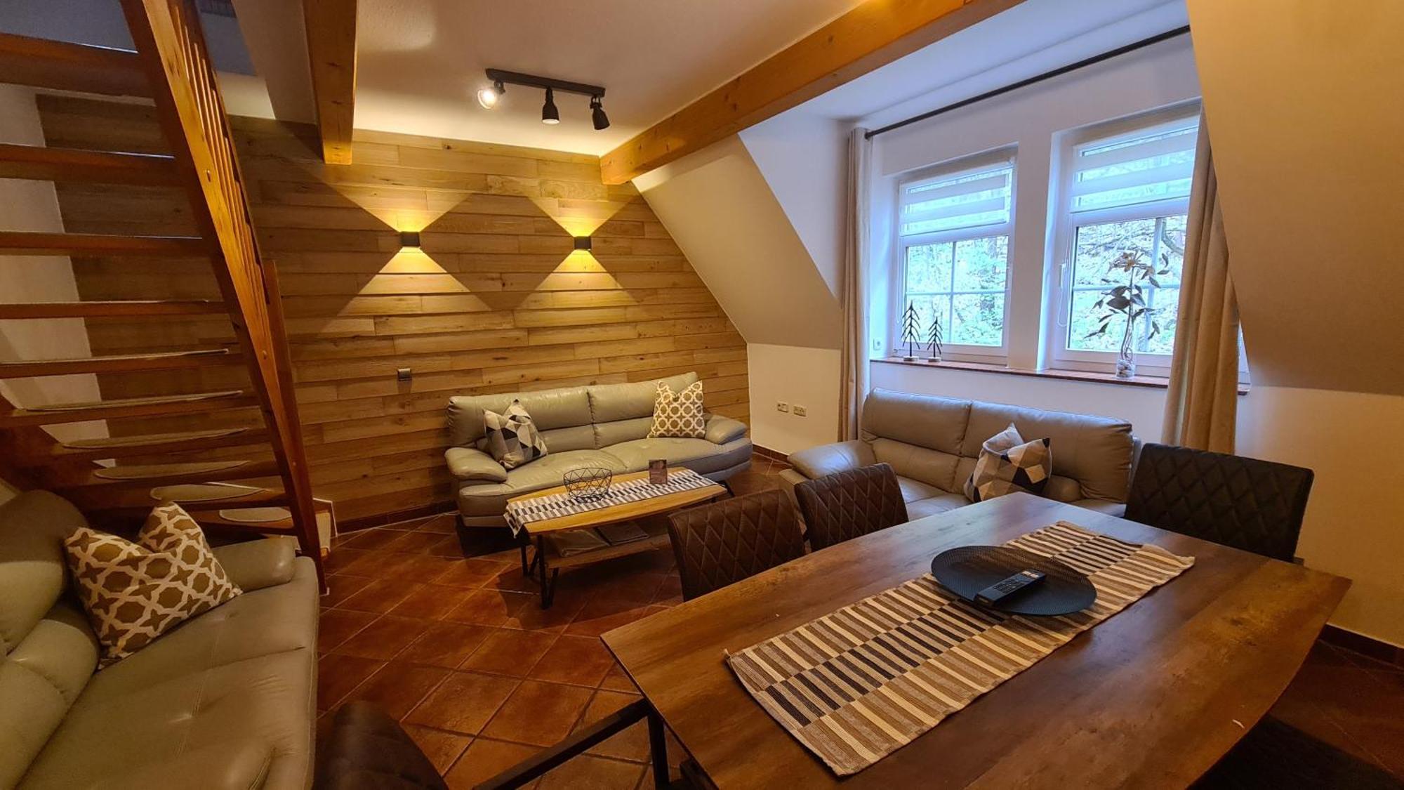 Appartements Im "Landhaus Am Frohnauer Hammer" Аннаберг-Бухгольц Экстерьер фото